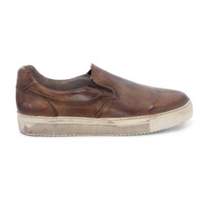 BED|STU Men’s Harry Tan Rustic Leather Slip On Sneaker Size 12